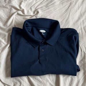 Old Navy Men's Dark Blue Polo Shirt